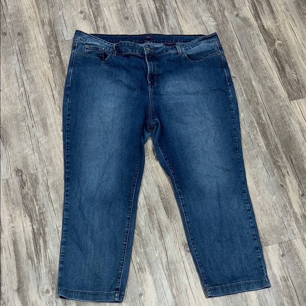 NYDJ Dark Blue Ankle Jeans